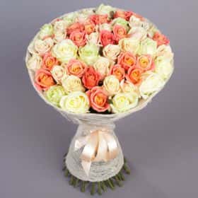 Букет из 51 розы «Моя красавица»