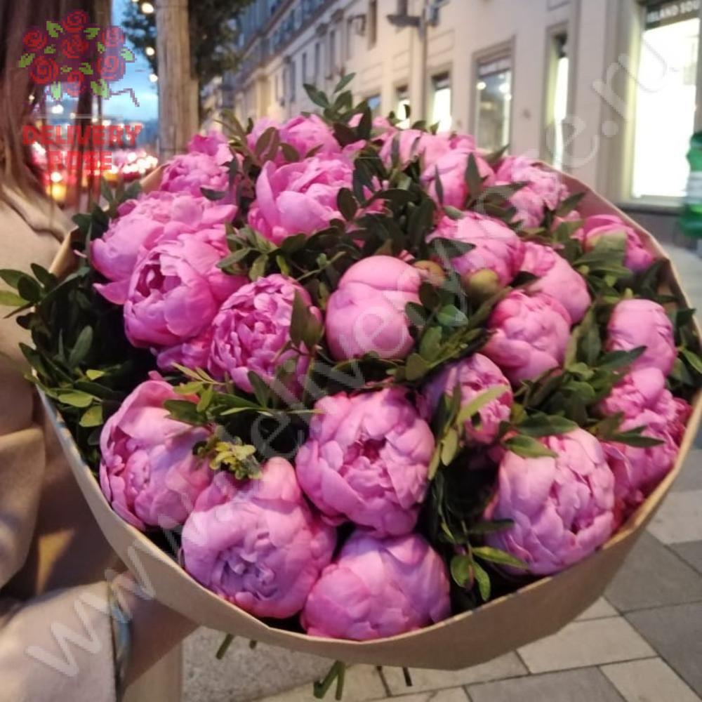 Букет из Пионов 25 шт.
